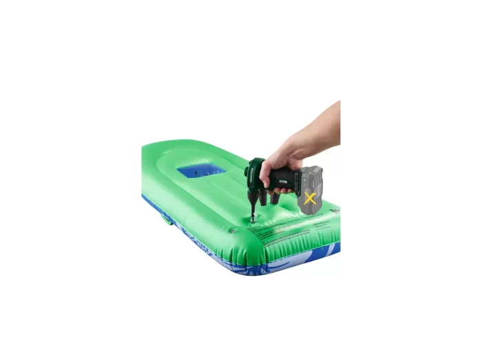 Akku-Kompressor + Akku-Luftpumpe – 20 V Set – Bild 6