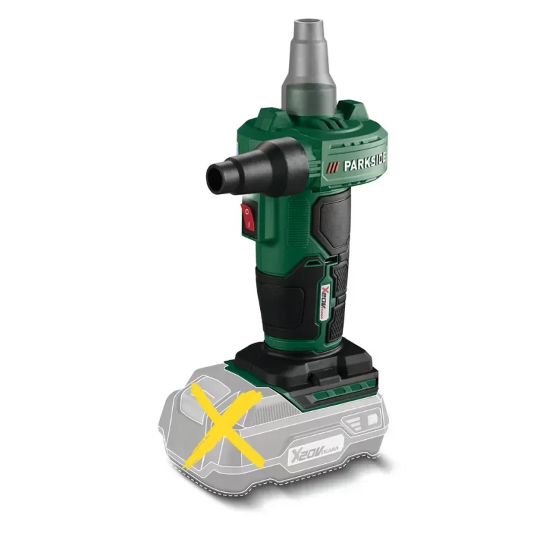 Akku-Kompressor + Akku-Luftpumpe – 20 V Set